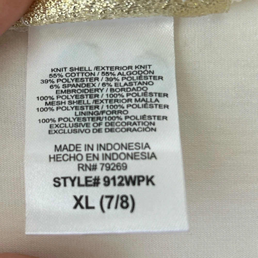 Biscotti girl’s Dress Cream and Red - Picture 15 of 15